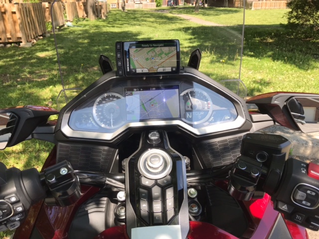 GPS Mount for 2018+ Goldwing - Traxxion Dynamics
