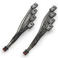 4-WAY SPLITTERS FOR JAE CONNECTORS