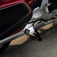 TWINART CHROME Saddlebag Guard Covers for '18-UP Goldwing